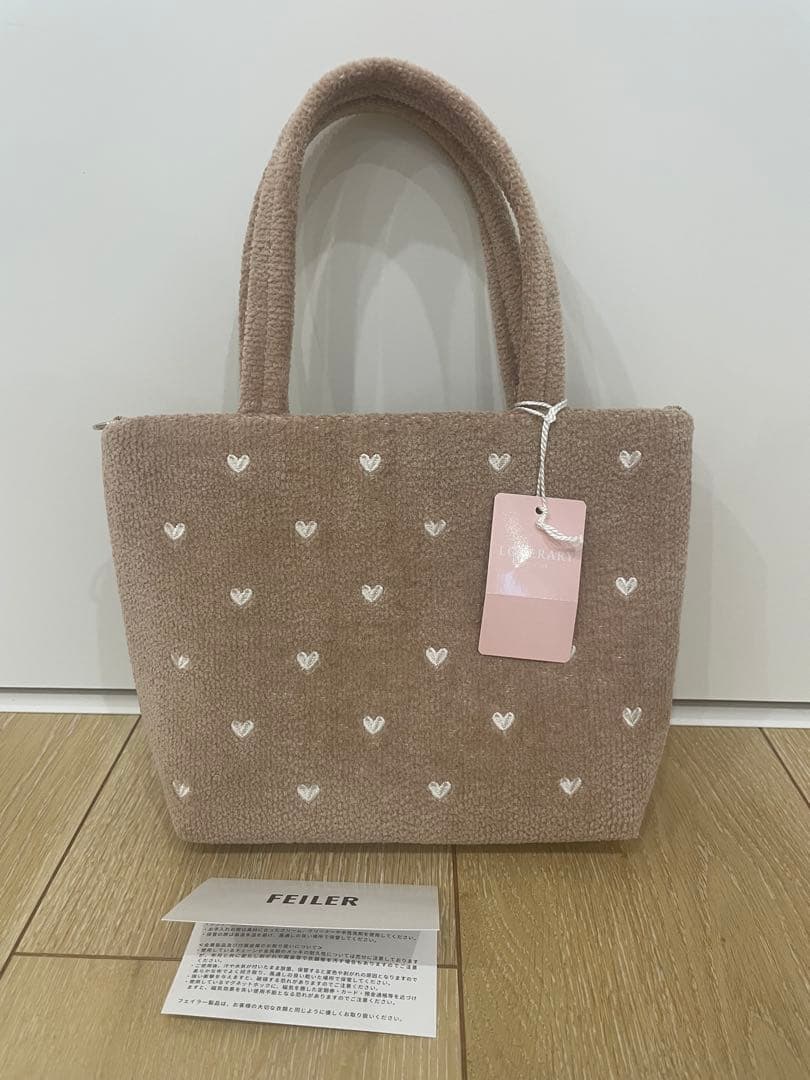 FEILER ラブラリーハートバッグ　フェイラー