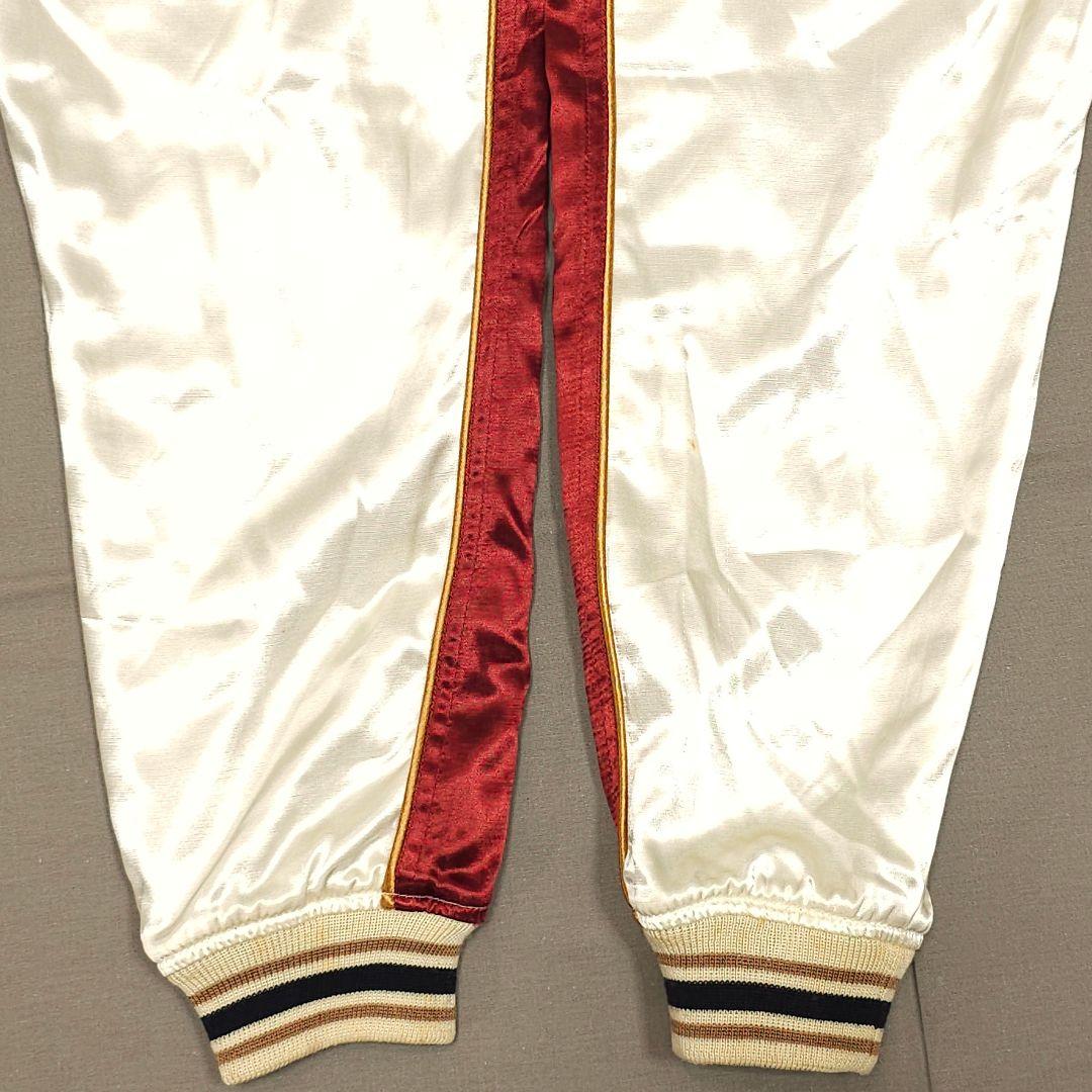 爆裂爛漫娘 サテン スカジャン 神輿 祭 和柄 F商会 バクレツ B-R-M 赤