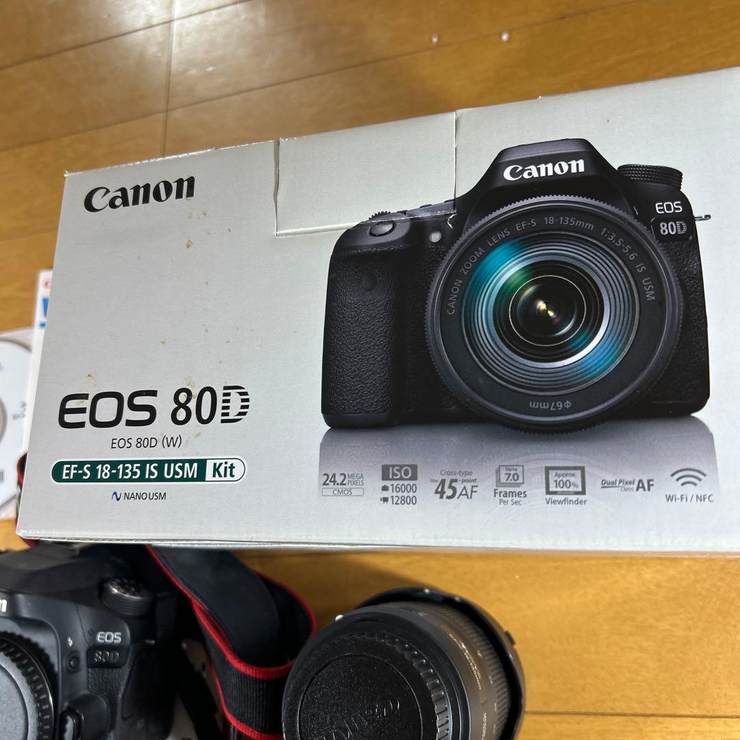 Canon キヤノン 【中古】EOS 80D EF-S デジタル一眼レフカメラ