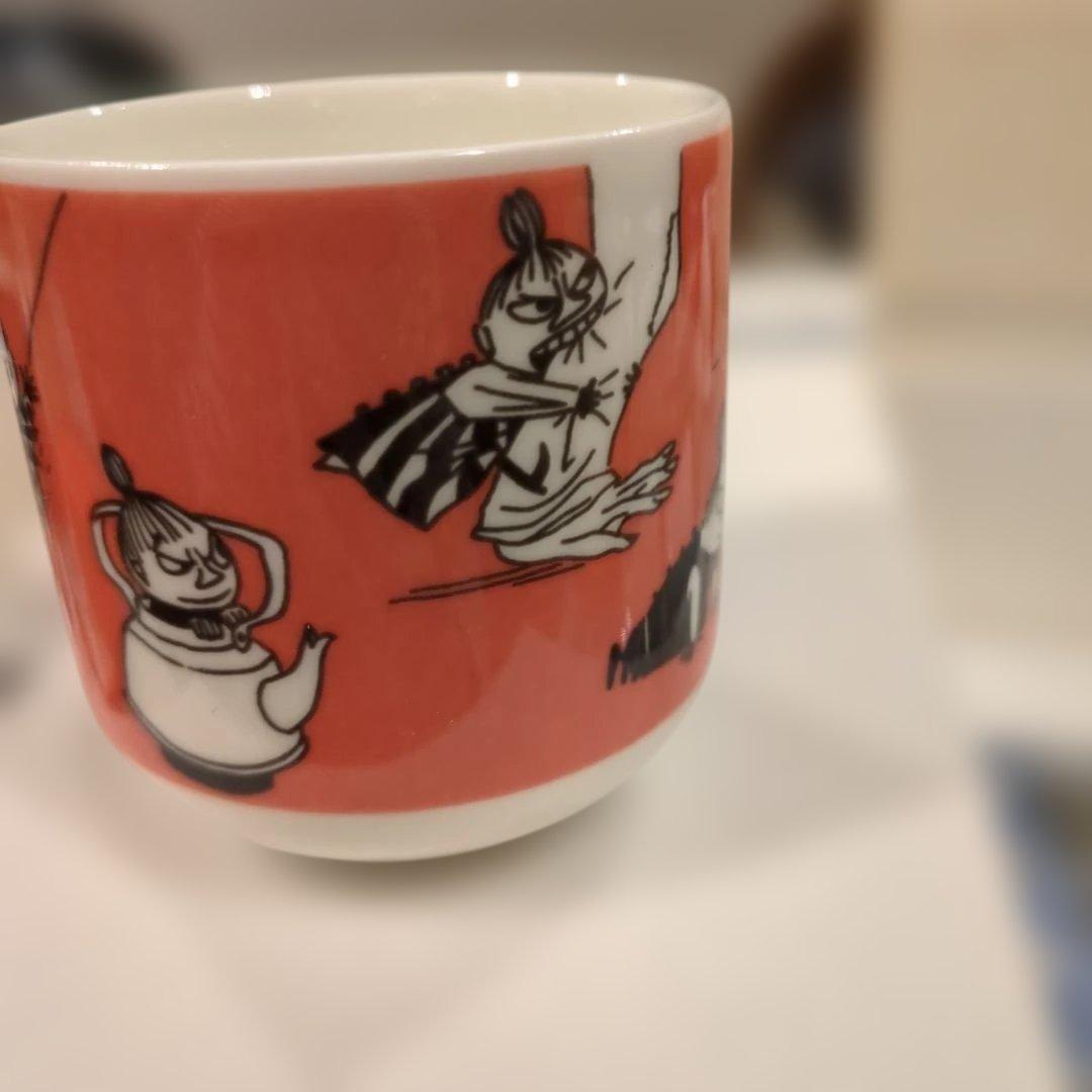 さ*ぁ様 ARABIA、ムーミン マグカップ、子供用 陶器製