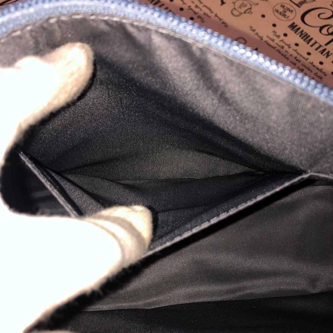 【美品】イアパピヨネ ショルダーバッグ タグ付 レザー ブルー S3030