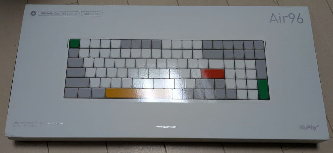 NuPhy Air96 V2 イオニックホワイト