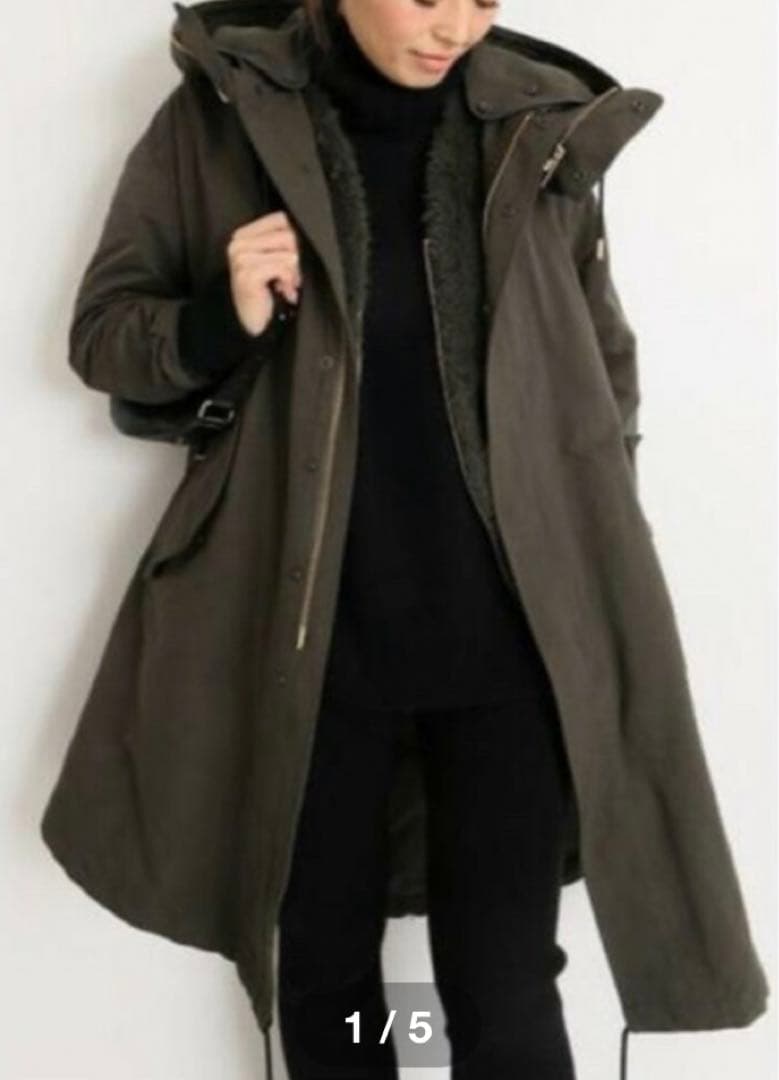 THERERACS ライナーベスト付きモッズコート