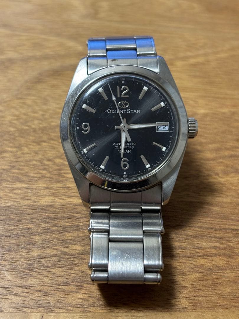ORIENT STAR 自動巻き時計 ブラック