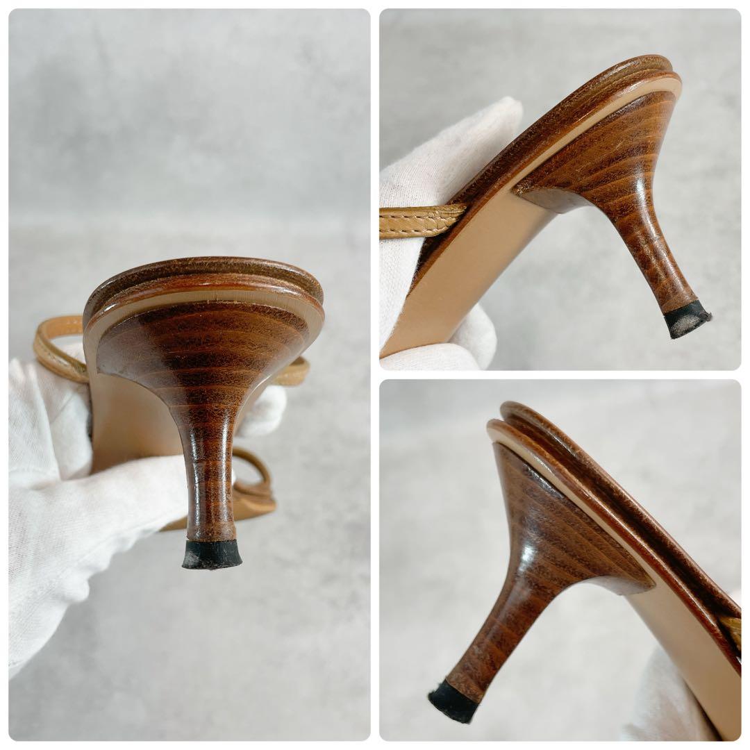 靴 Vintage Gucci Horsebit Sandals 5C