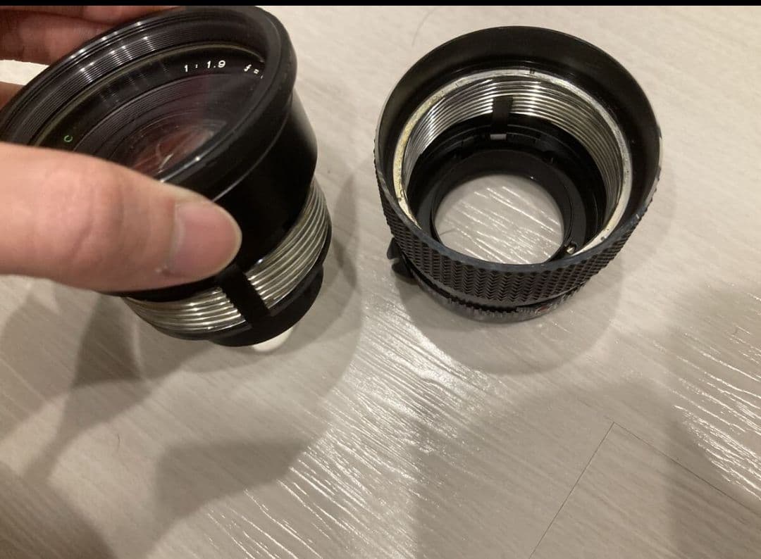 マミヤ 645 80mm f1.9 レンズ　フィルムカメラ　訳あり　中判カメラ