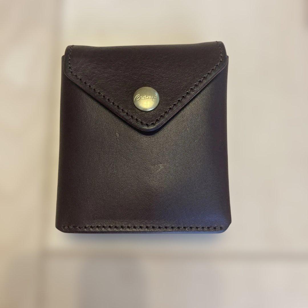 池之端銀革店 Cramp シュリンクレザーコンパクトウォレット
