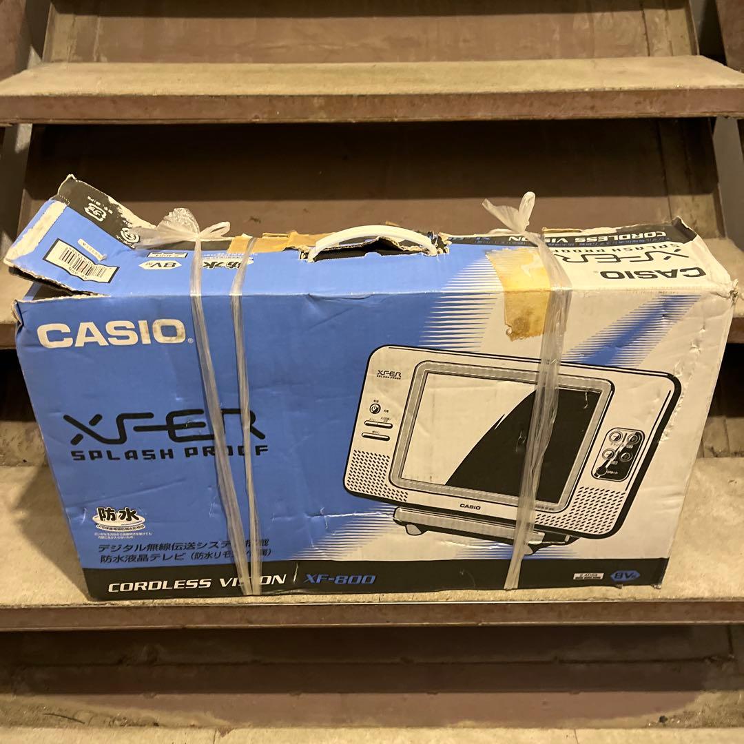 CASIO ポータブルテレビ XF-800 防水