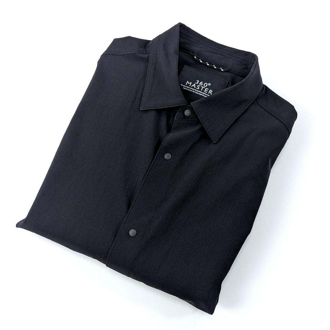 極美品★ユナイテッドアローズ　360°リラックス スナップ シャツ　1.7万　M