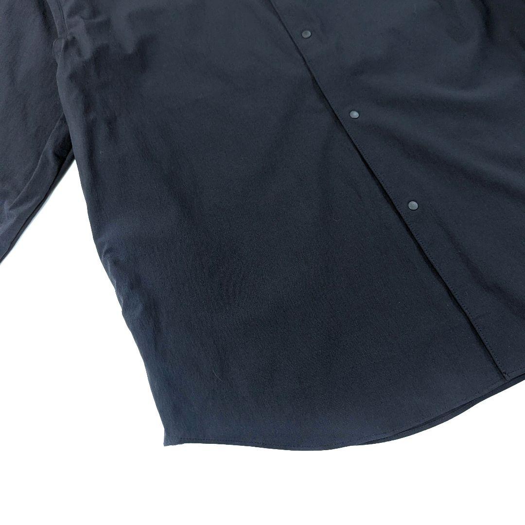 極美品★ユナイテッドアローズ　360°リラックス スナップ シャツ　1.7万　M