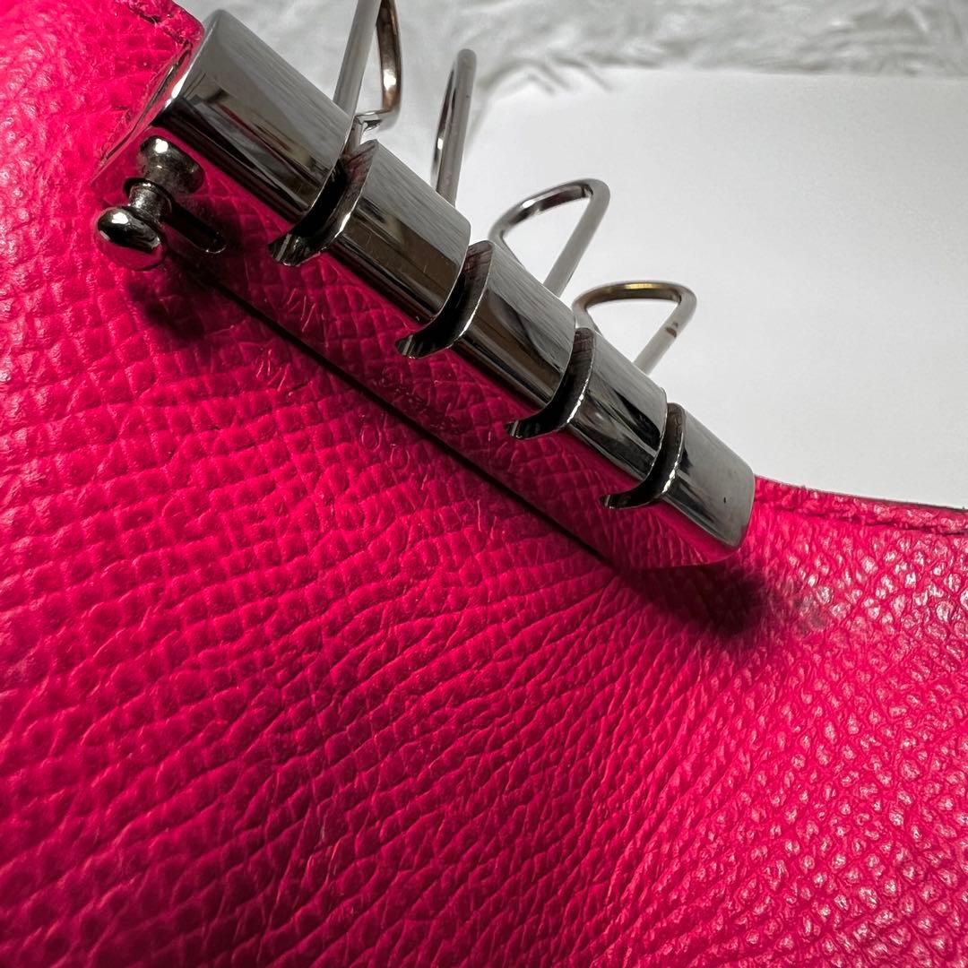 エルメス ✨べアン✨キーケース ４連 ピンク系