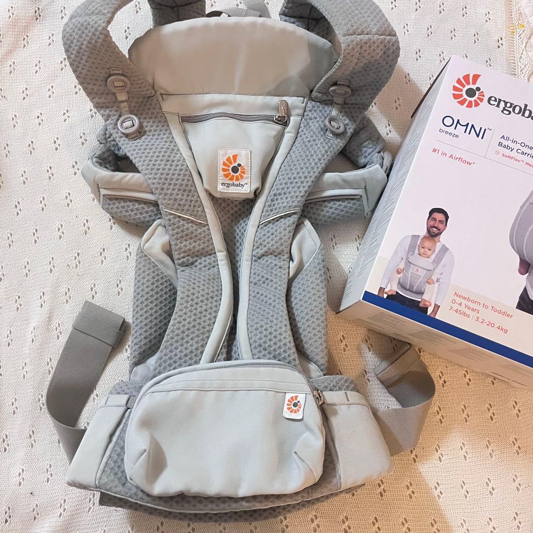 オムニブリーズ　エルゴベビー　パールグレー