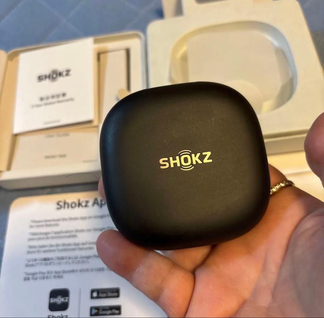Shokz OpenFit2 ブラック オープンフィット2 美品 使用頻度極少