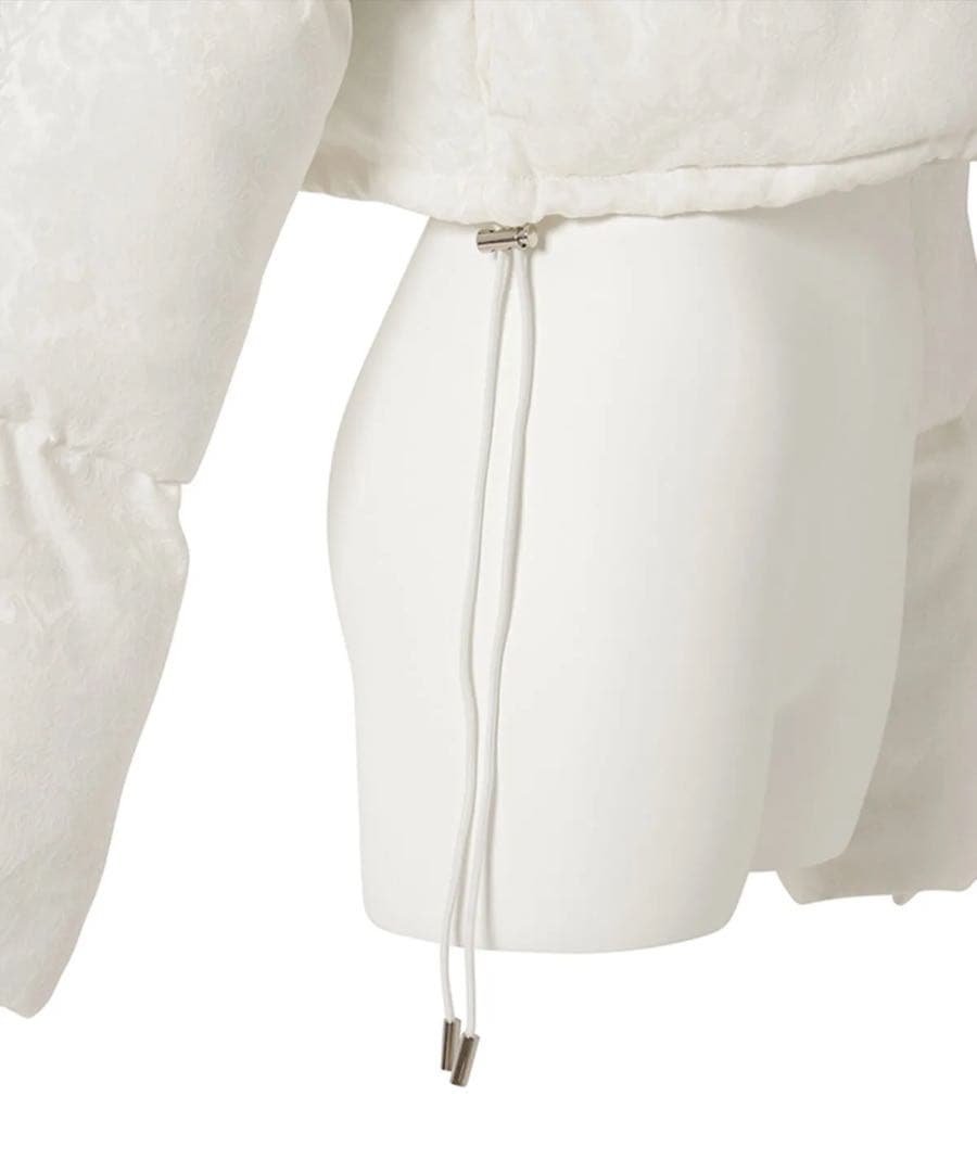 Rosé Muse ジャガード エコ ダウンジャケット