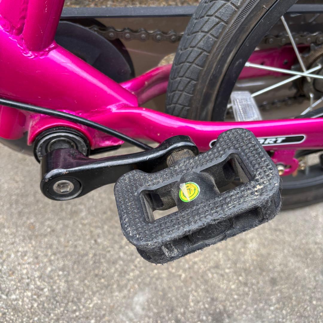 STRIDER14xストライダー フューシャピンク ペダルスタンド付