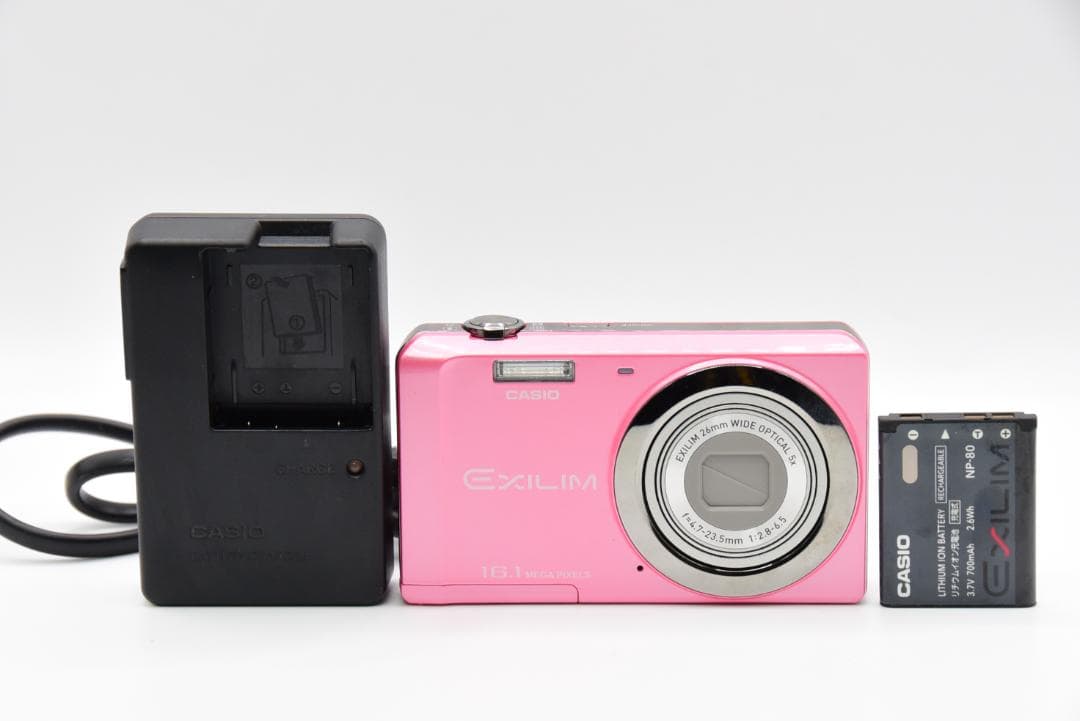 ■ 美品 ■ カシオ CASIO EXILIM EX-ZS6 ピンク《動作OK》
