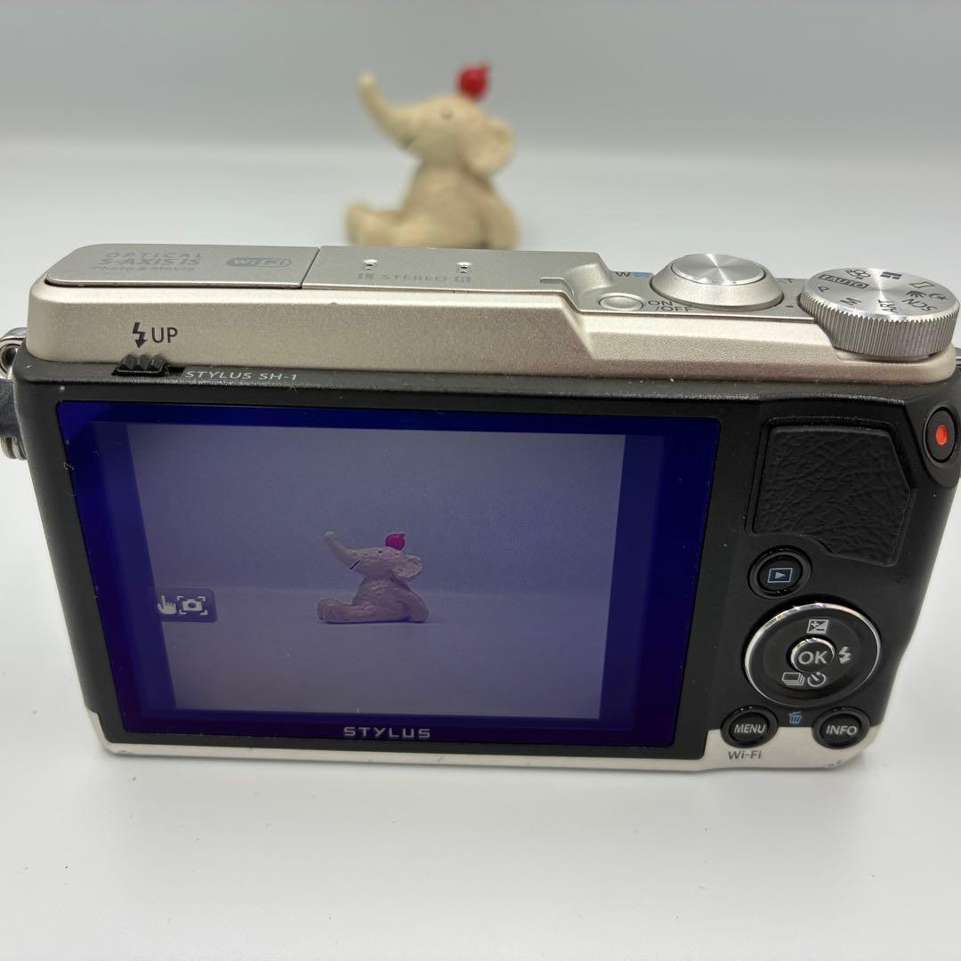 OLYMPUS STYLUS SH-1 オリンパス コンデジ カメラ ブラック