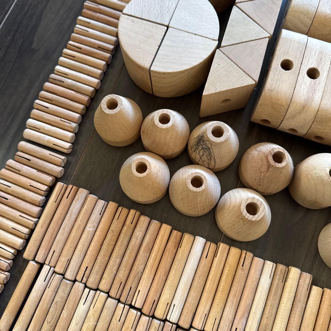 え*じ様 童具館　くむくむ　和久洋三の創造組木　2セット