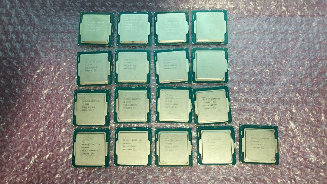 core i5 6500 17個まとめ売り動作確認済み