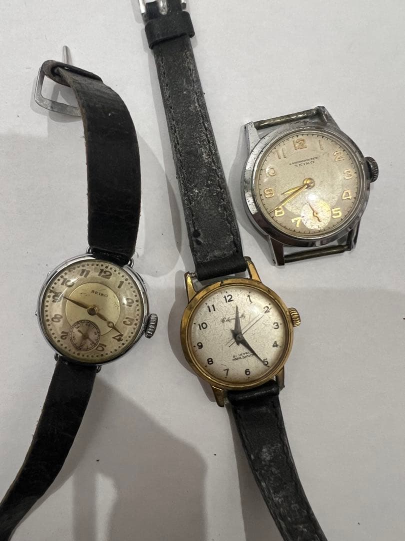 1*o様 希少！　ヴィンテージセイコー　手巻き　5本セット ジャンク品