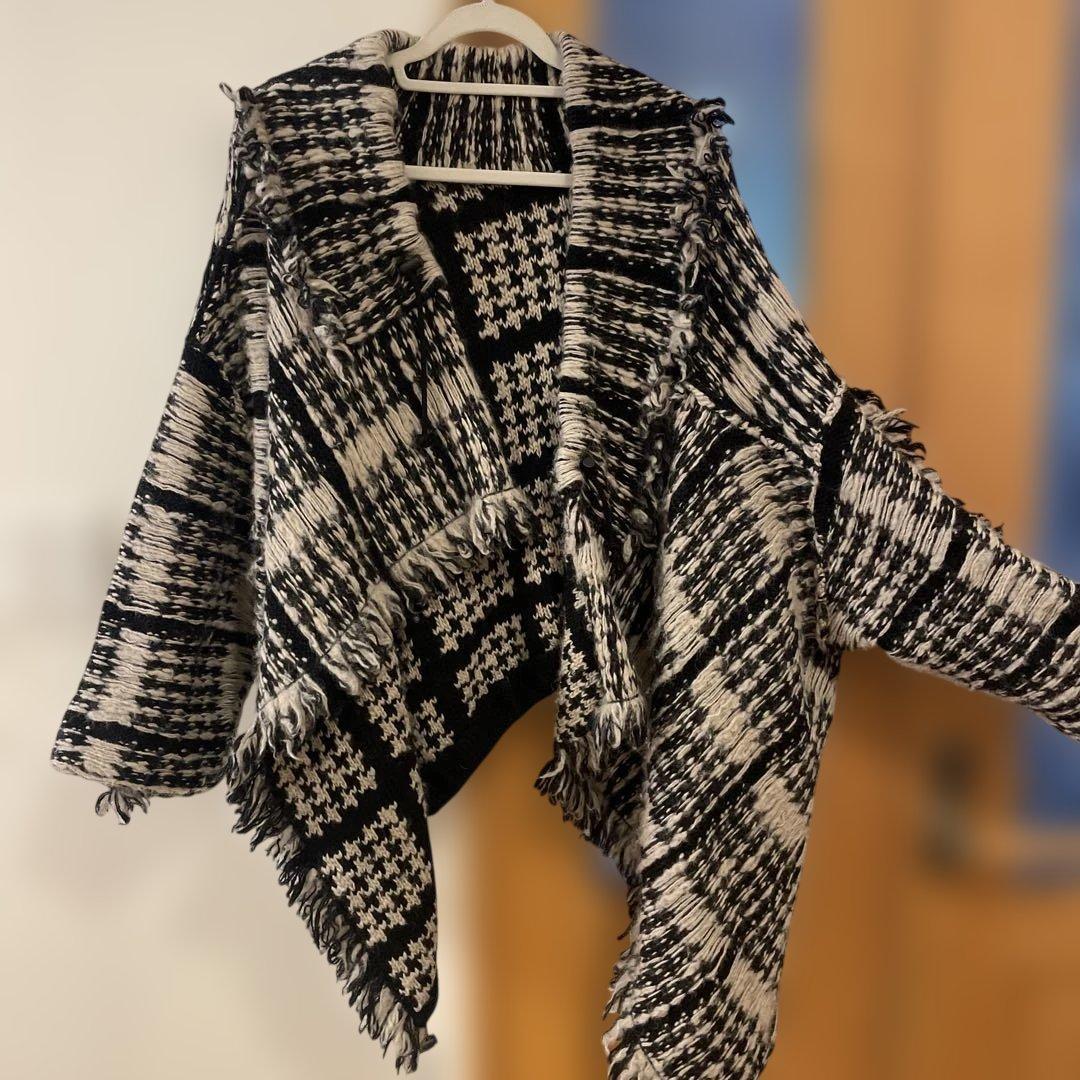 Y'S ニット　コート　ジャケット