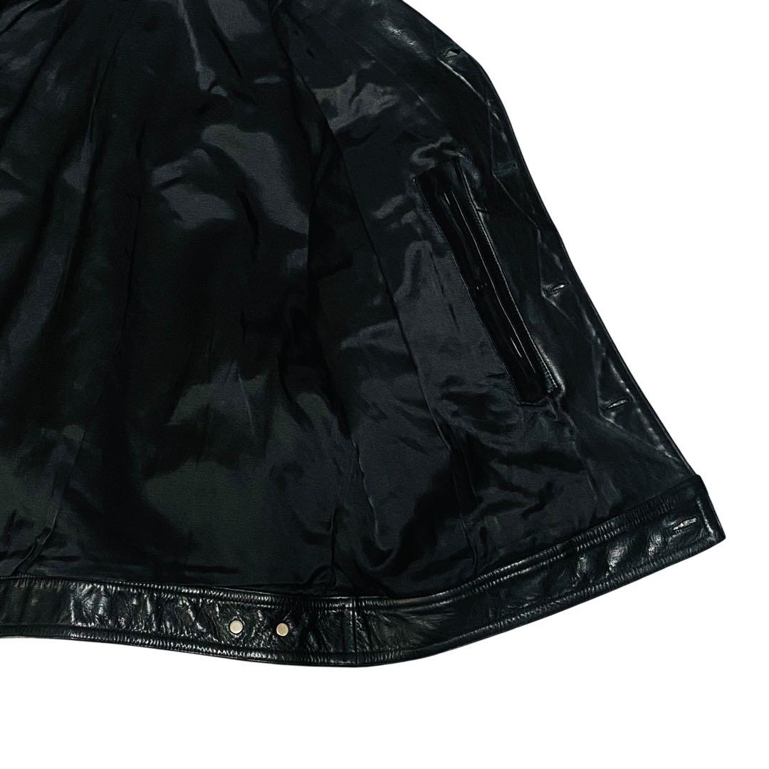 【美品】90s agnis b. homme アニエスベーオム レザージャケット