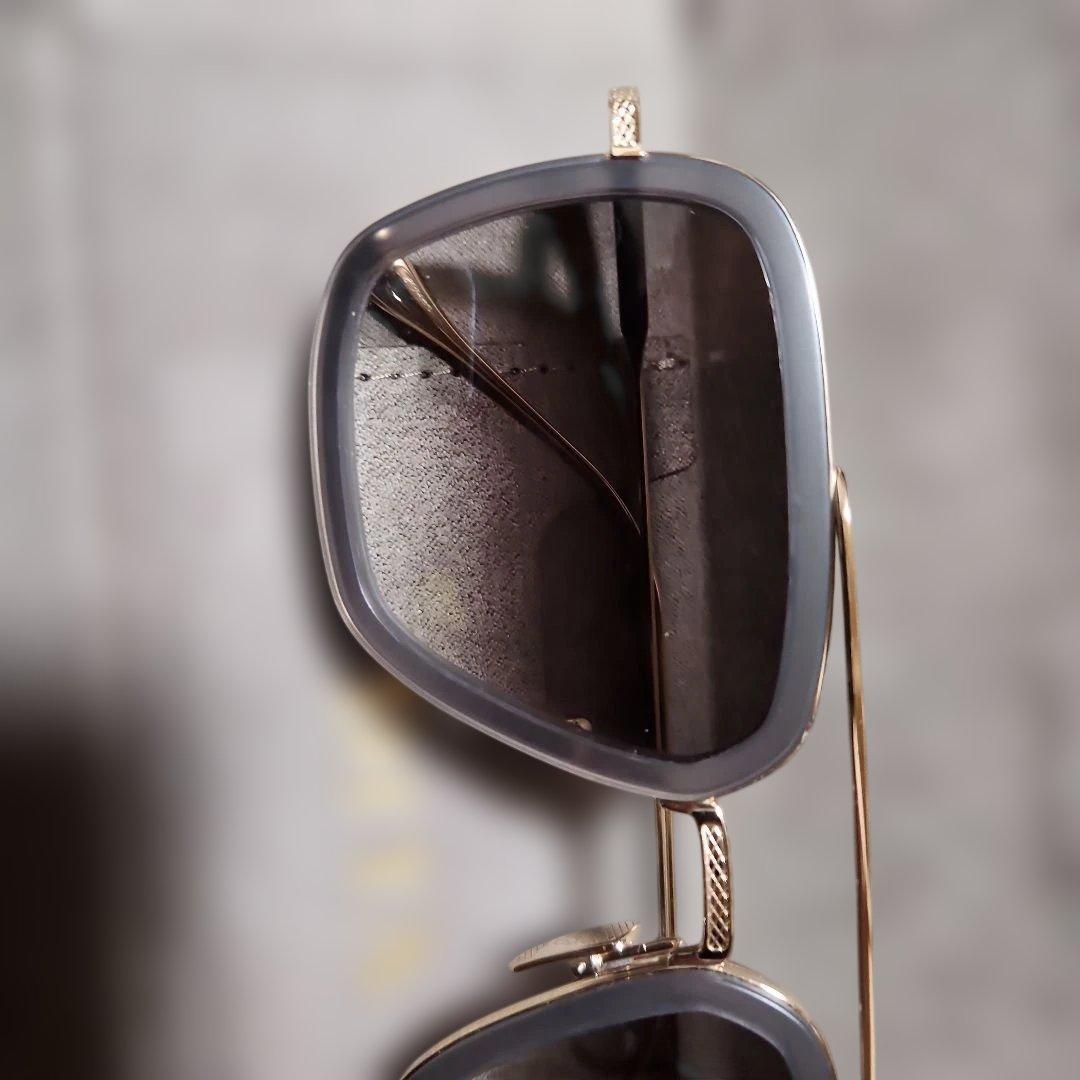 DITA　FLIGHT フライト006 グレージュ系フレーム、ゴールド