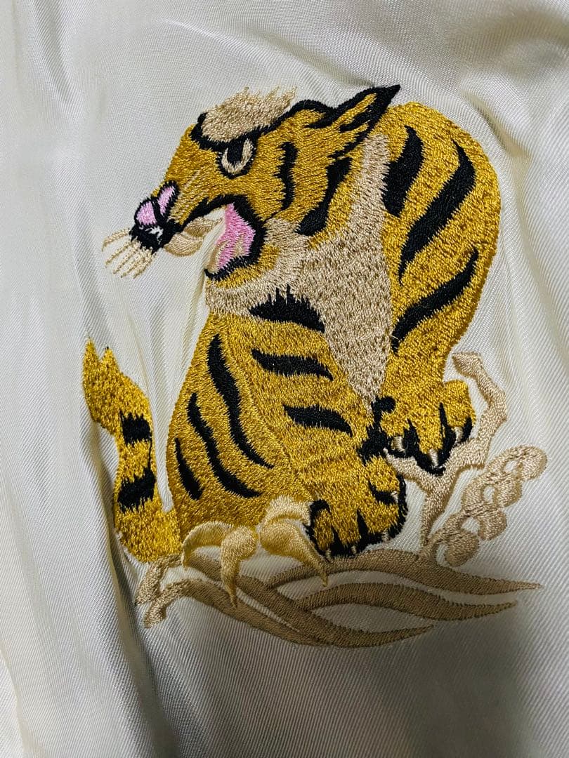 テーラー東洋 x Hinoya スカジャン 日本限定虎　2面用 vintage