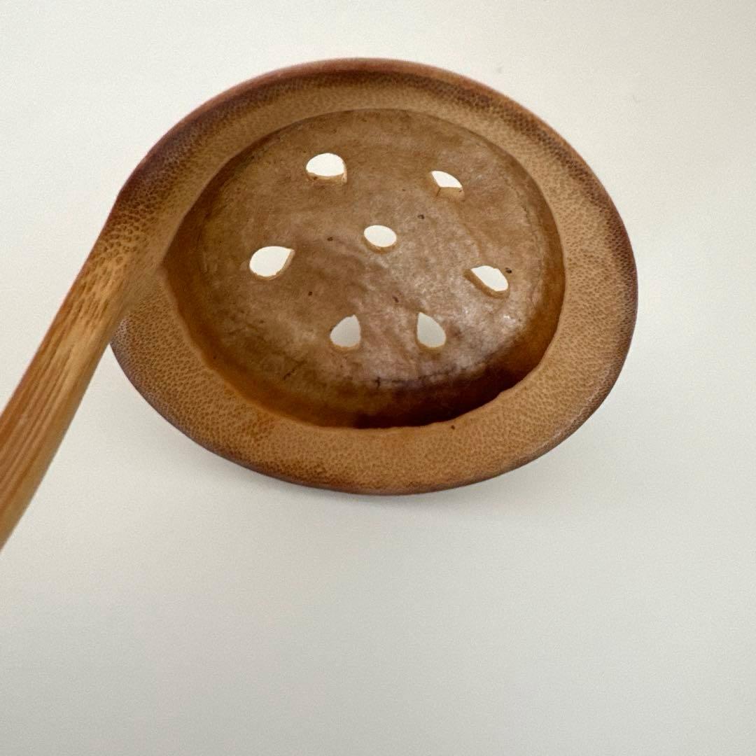 下本一歩さん　竹製　お玉・レードル　2本セット