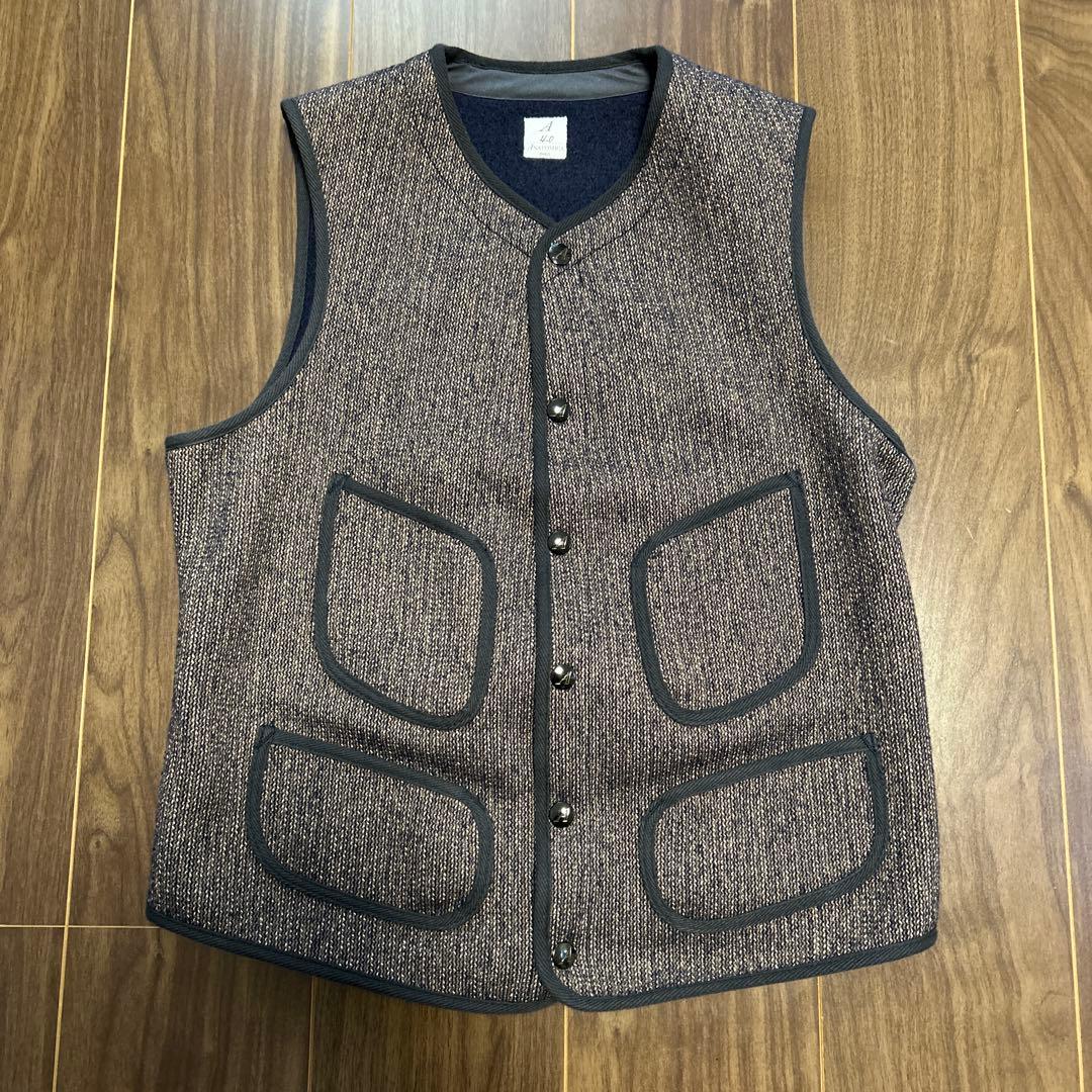 ANATOMICA BB VEST SALT & PEPPER サイズ40