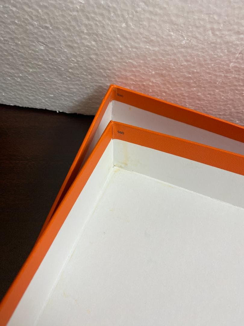 エルメス Hermes 4個 空箱No095 34x38x15