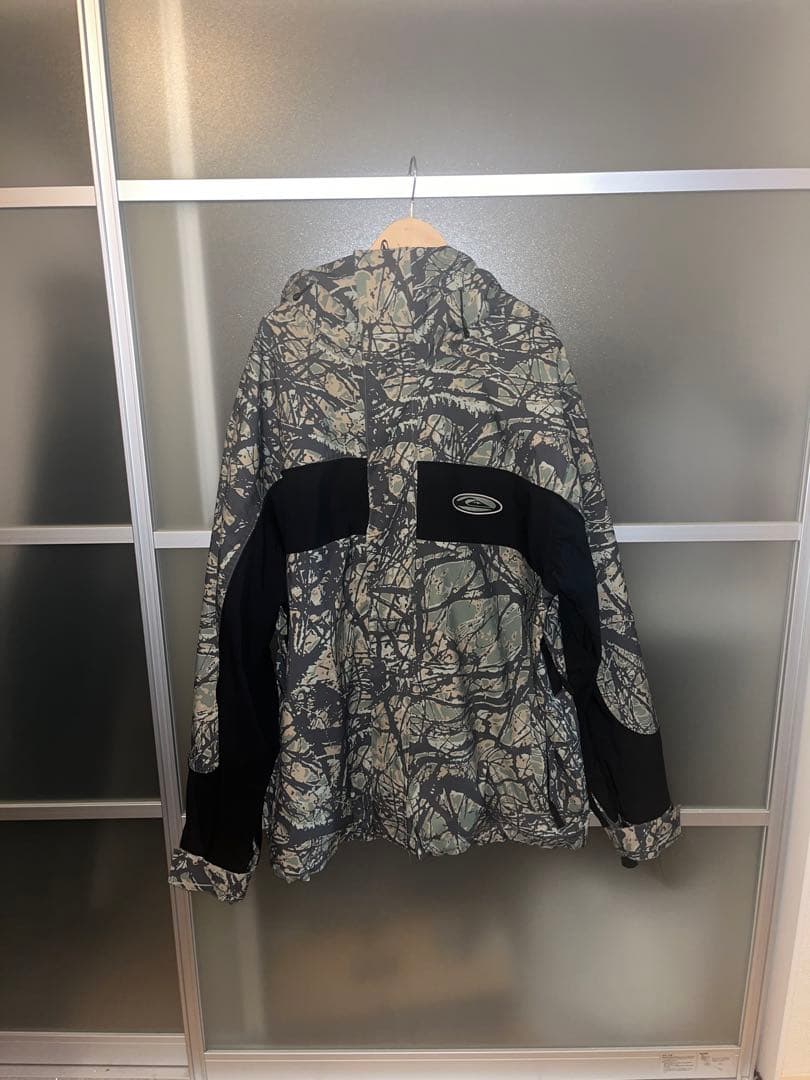 クイックシルバー カモフラ スノーボードウエア