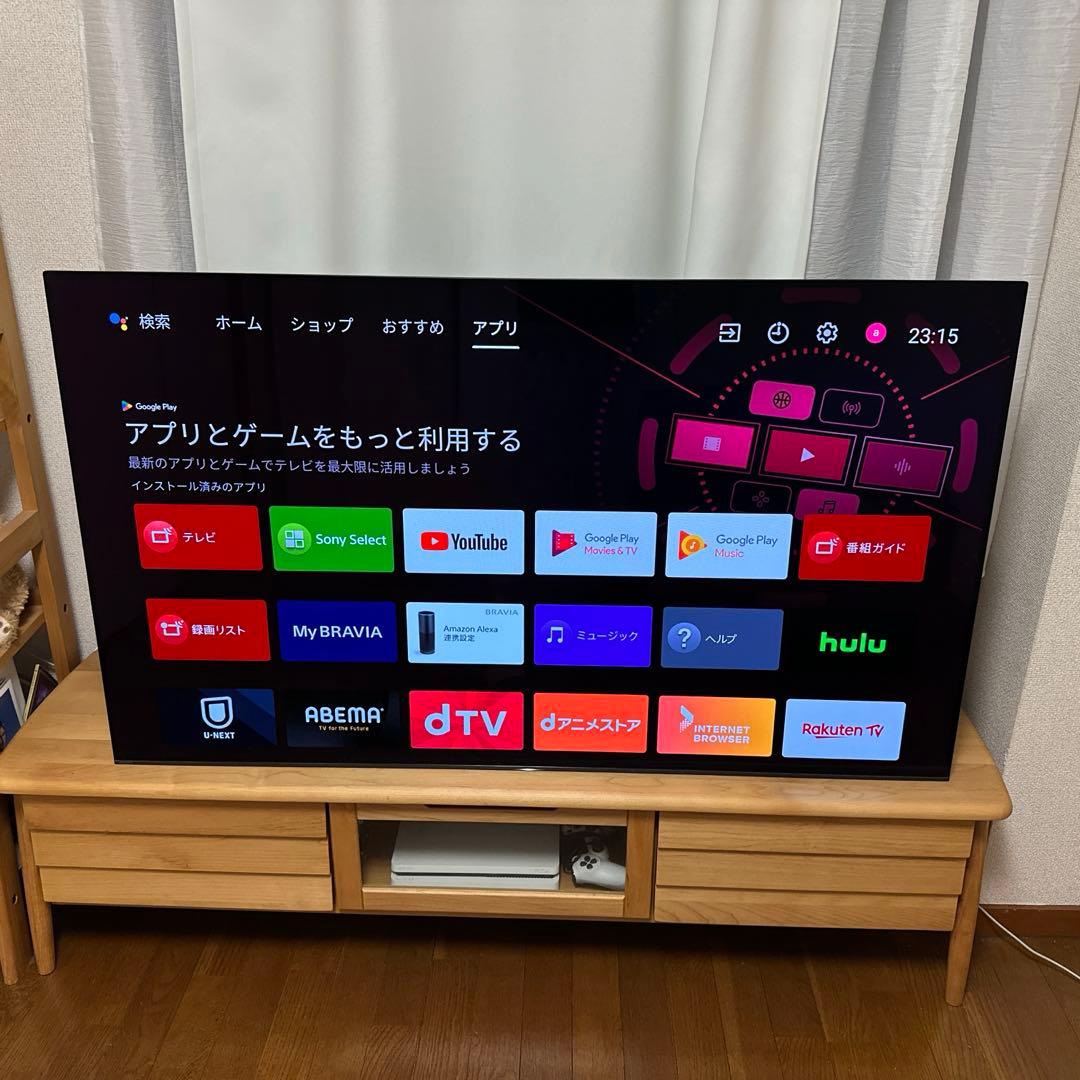 [送料込 美品] BRAVIA 55インチ 有機EL 4Kテレビ KJ-55A1