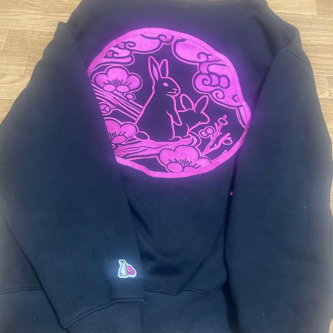 FR2 ブラック フードパーカー F