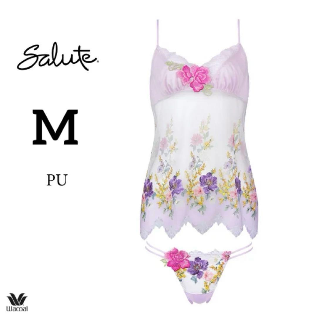 サルート 93G SATC セットアップ（キャミ＋Ｔバック）M PU