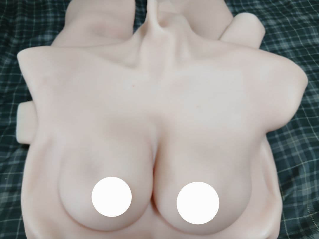 シリコンボディースーツ 女装 コスプレ 女装男子　変装用 袖付き Dカップ