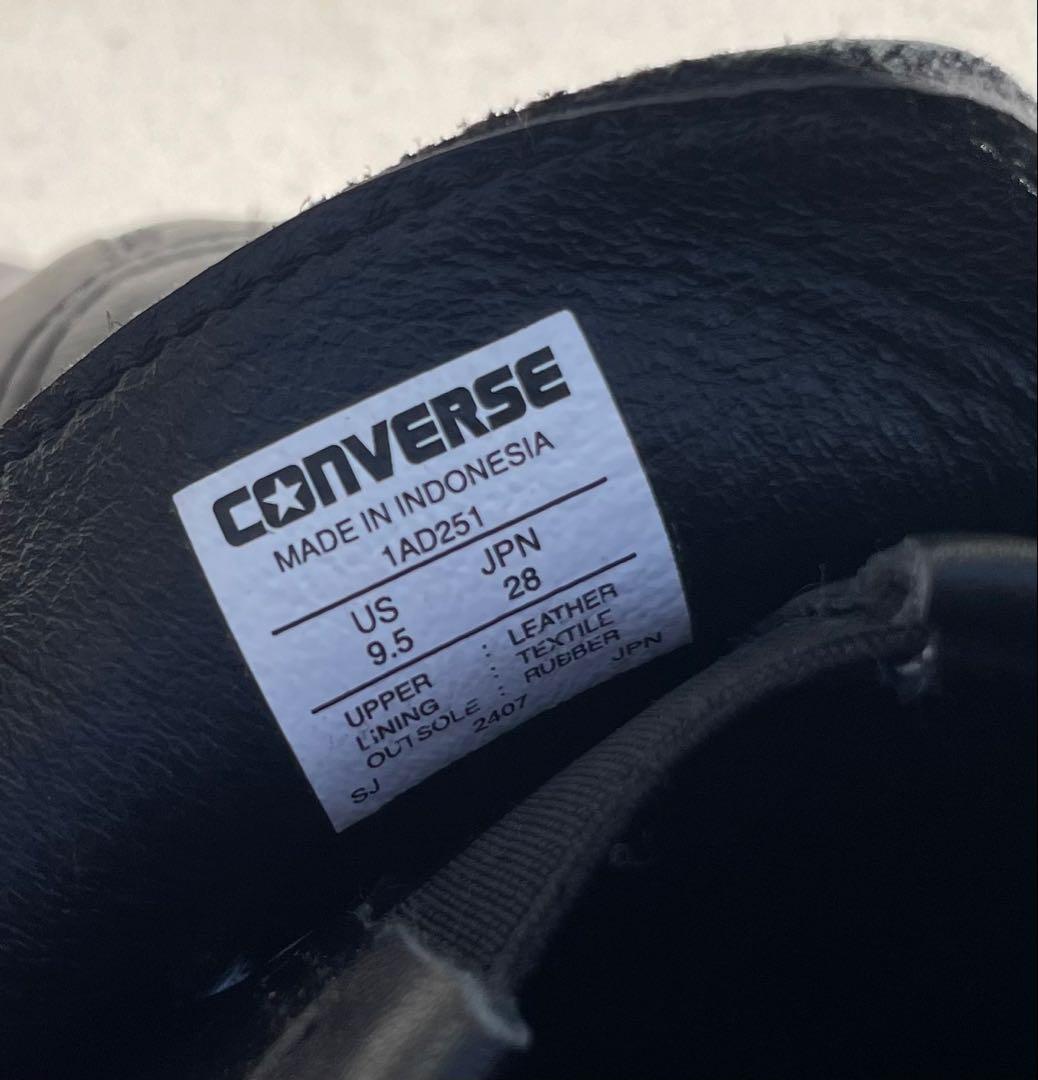 靴 converse addict one star loafer