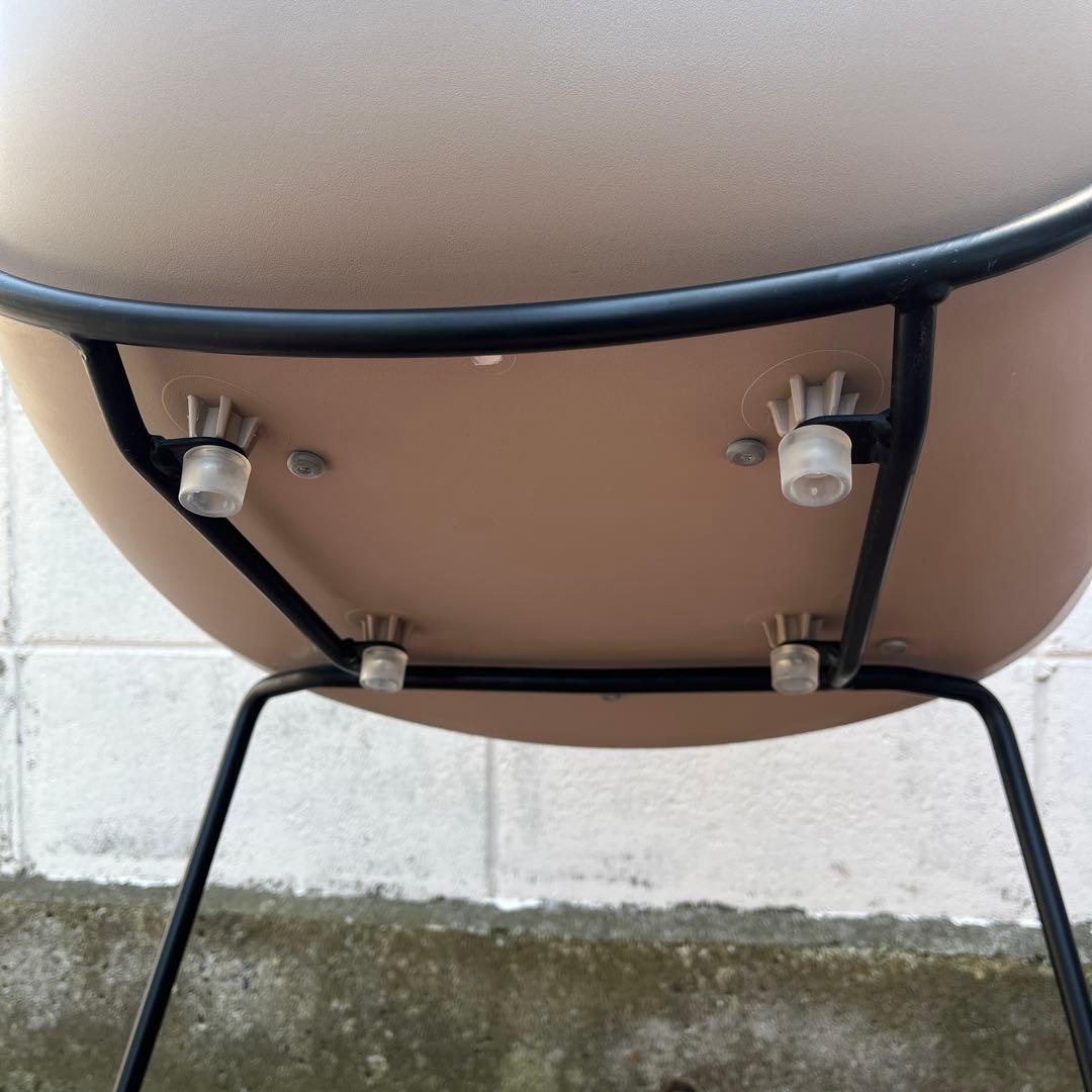 美品2点セット◾️関家具 クラッシュゲート エッグチェア スタッキングチェア 椅子