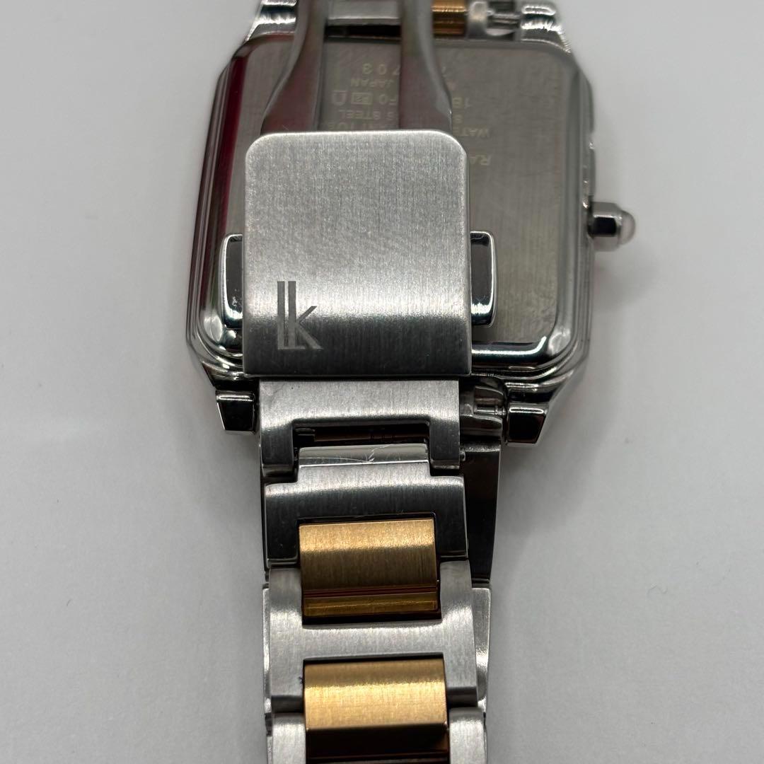 稼働品☆　SEIKOセイコー　ルキア　lk スクエア　電波ソーラー腕時計
