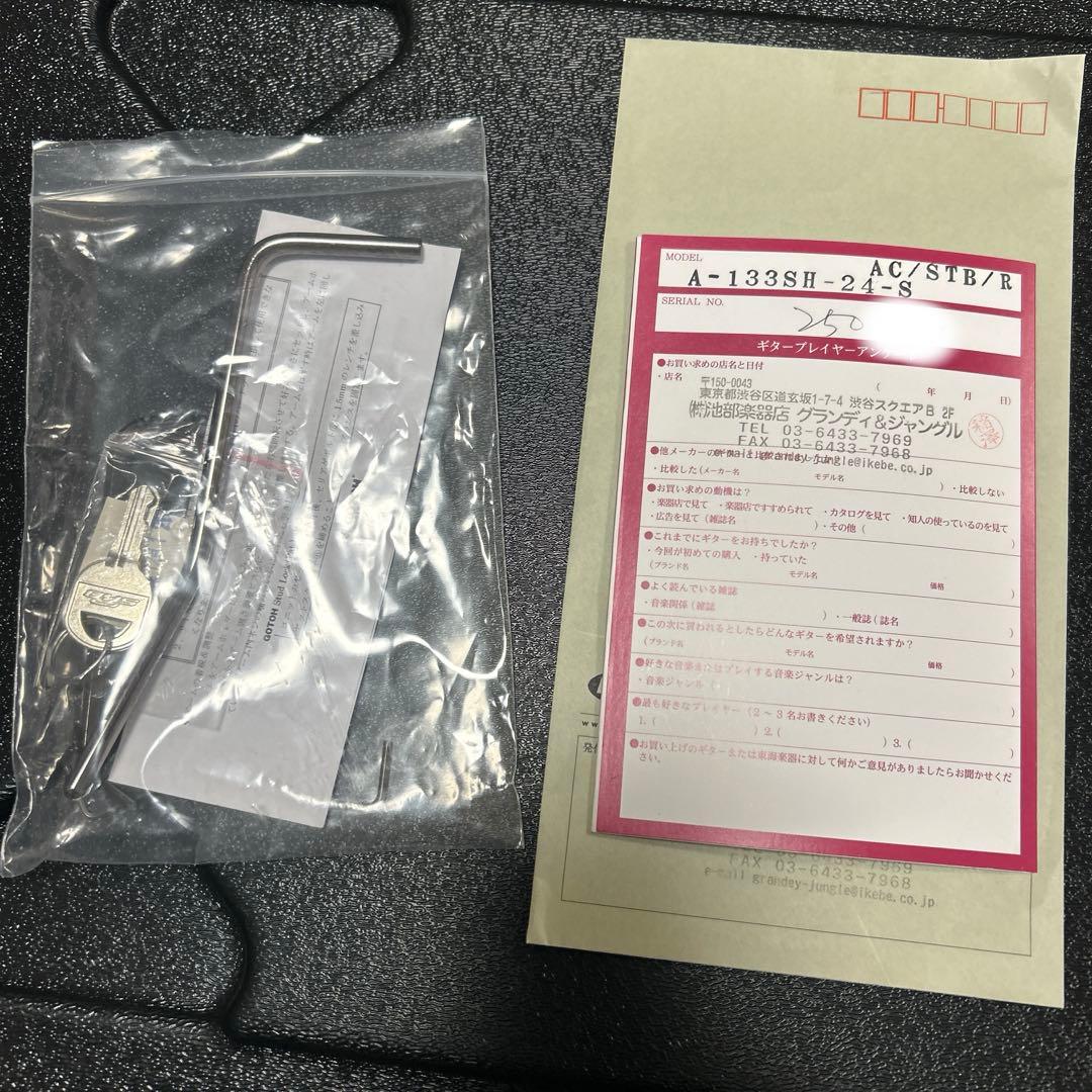 【1/5まで】新品TALBO アルミクリア 24F サスティナー HISASHI