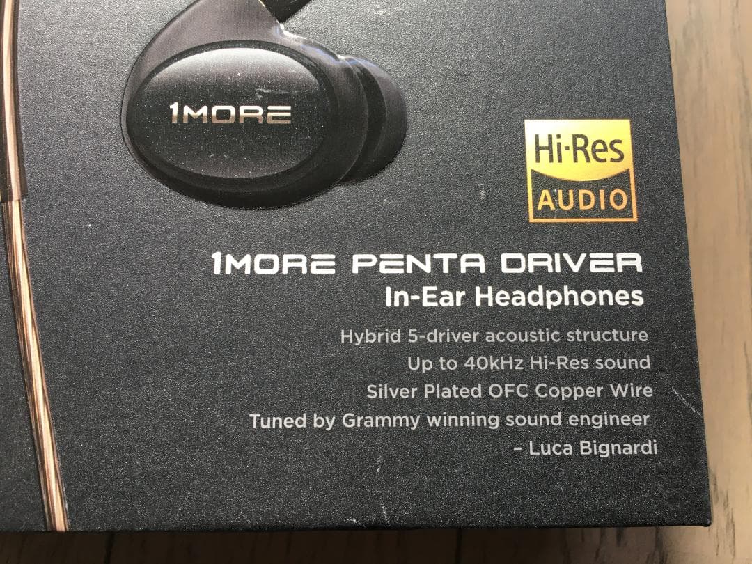 1MORE Penta D P50 ハイレゾ有線イヤホン　未使用