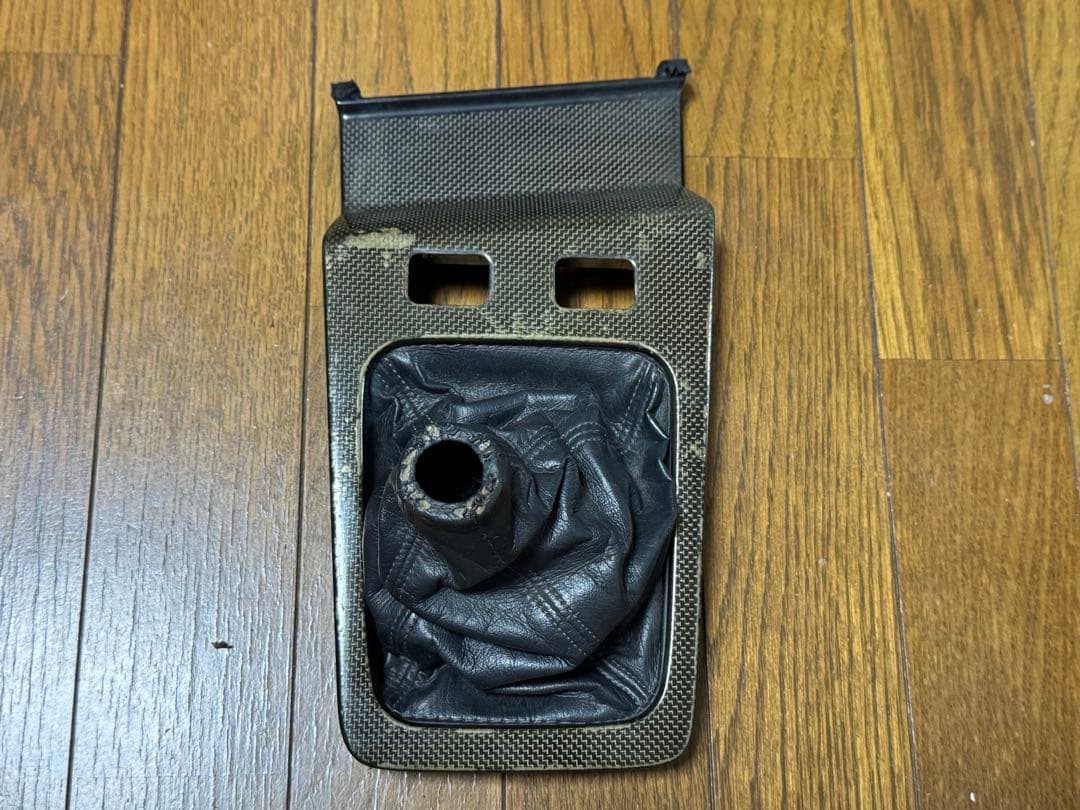 JZX100 マークII 純正 カーボンシフトパネル MT用