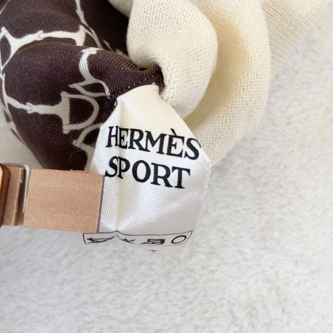バニラHERMES スポーツ　セーター　コットン　モノグラム　40