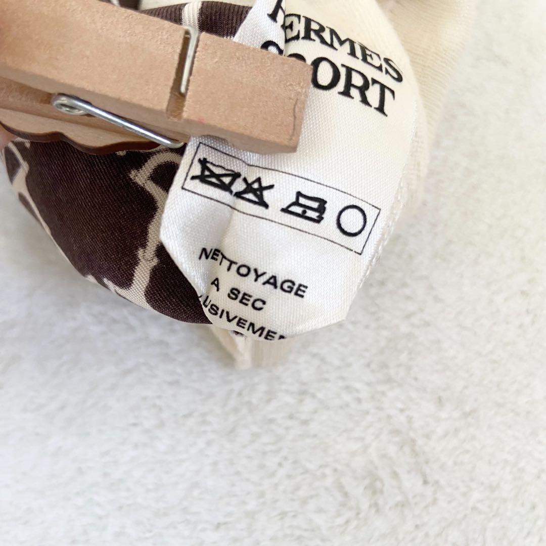 バニラHERMES スポーツ　セーター　コットン　モノグラム　40