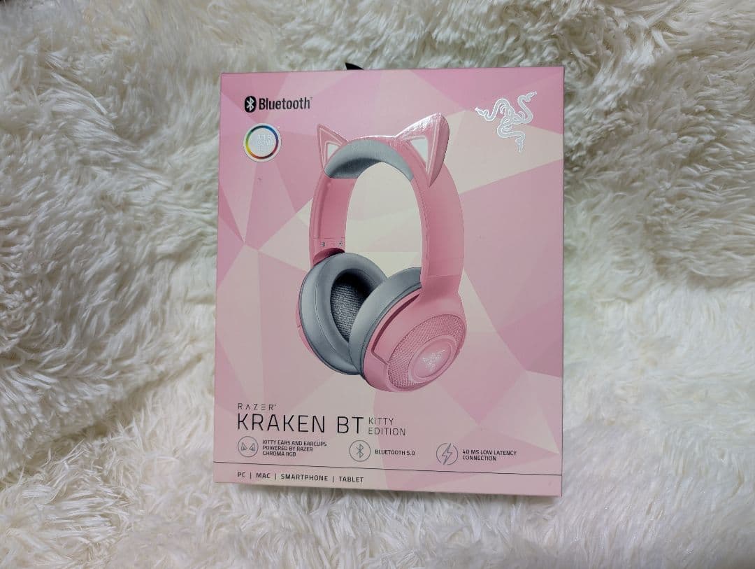 Razer Kraken BT Kitty Edition - クォーツピンク