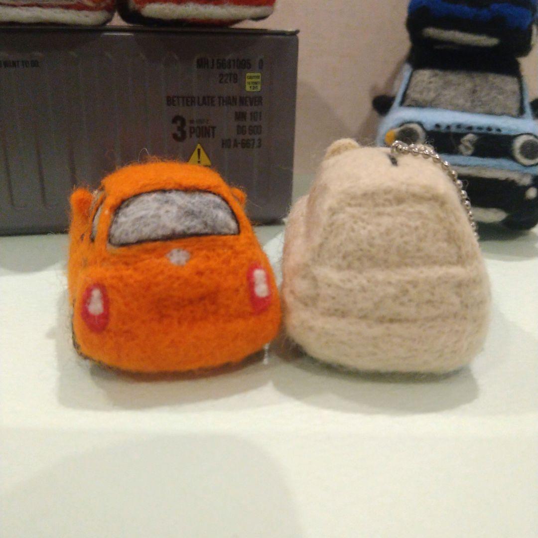 ※ぽんすけページ※羊毛フェルトで作る車※
