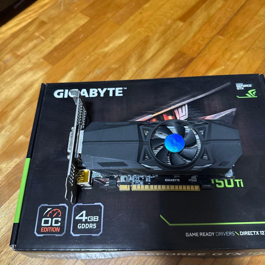 グラフィックボード・グラボ・ビデオカード GIGABYTE GTX 1050 Ti OC EDITION 4GB