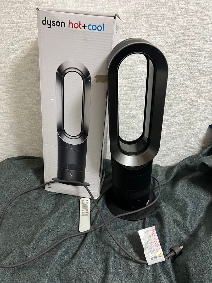 ダイソンdyson AM09 セラミックファンヒーター ホット&クール リモコン