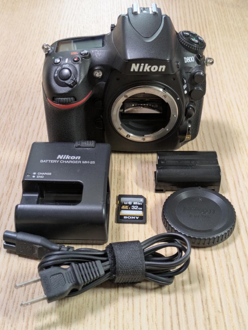 【完全動作品】Nikon ニコン D800 本体 光学系カビ・キズ・曇りなし