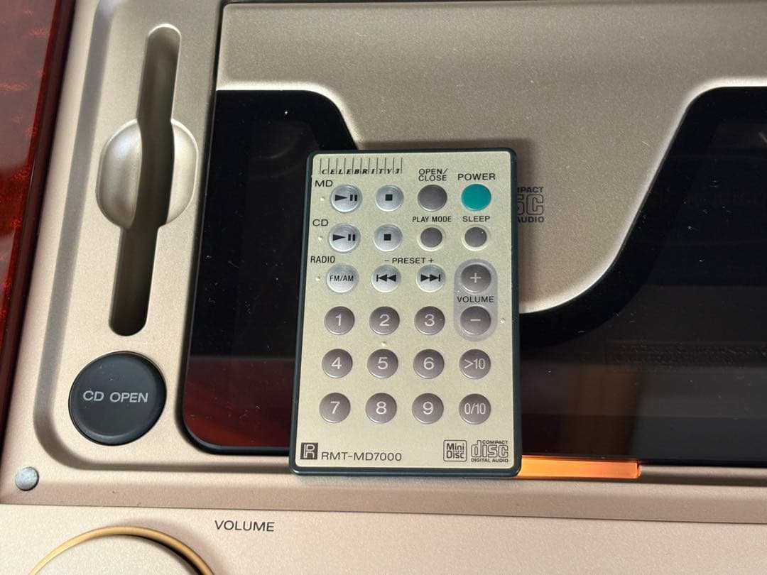 [美品] SONY ソニー セレブリティII MD-7000